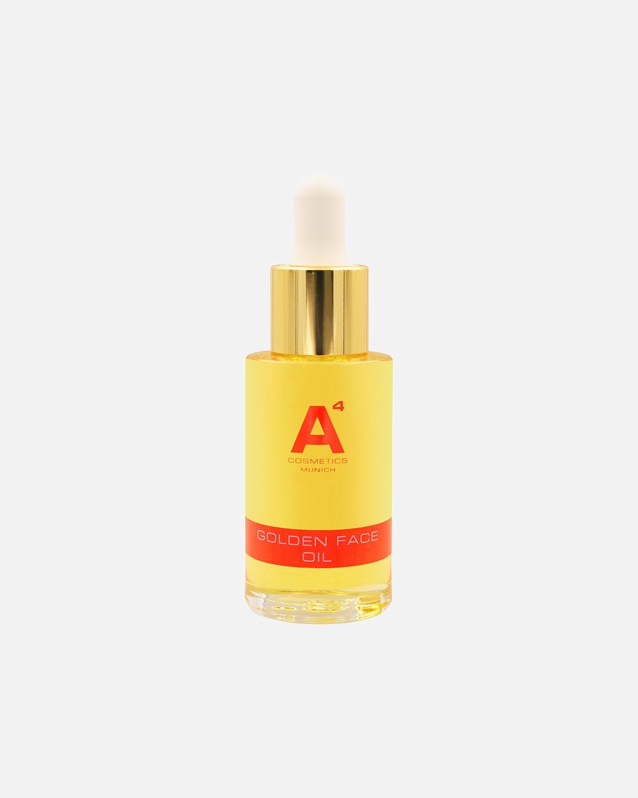 Olio viso dorato A4 Cosmetics - 30 ml