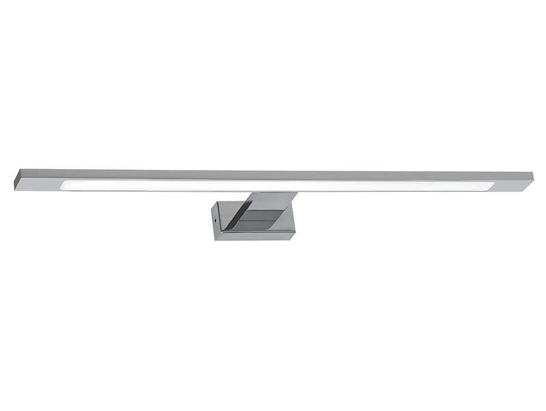 Kinkiet łazienkowy Shine LED metalowy srebrny
