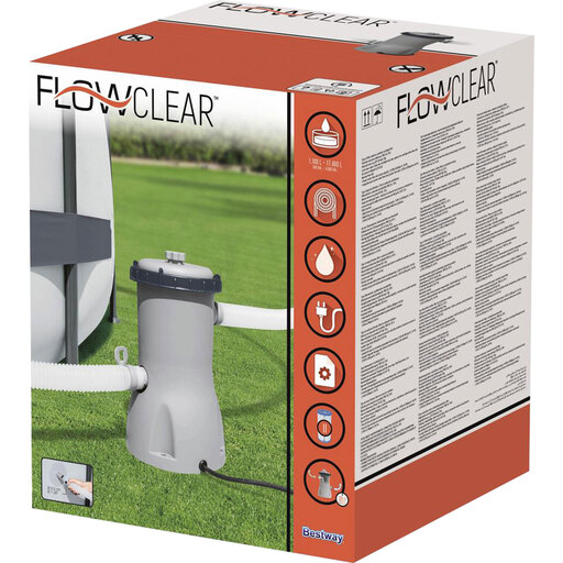 Bestway Flowclear 3028 liter/time poolfiltreringspumpe