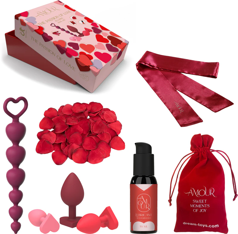Erotické príslušenstvo Dream Toys Amour The Passion Of Love Alluring Anal Kit