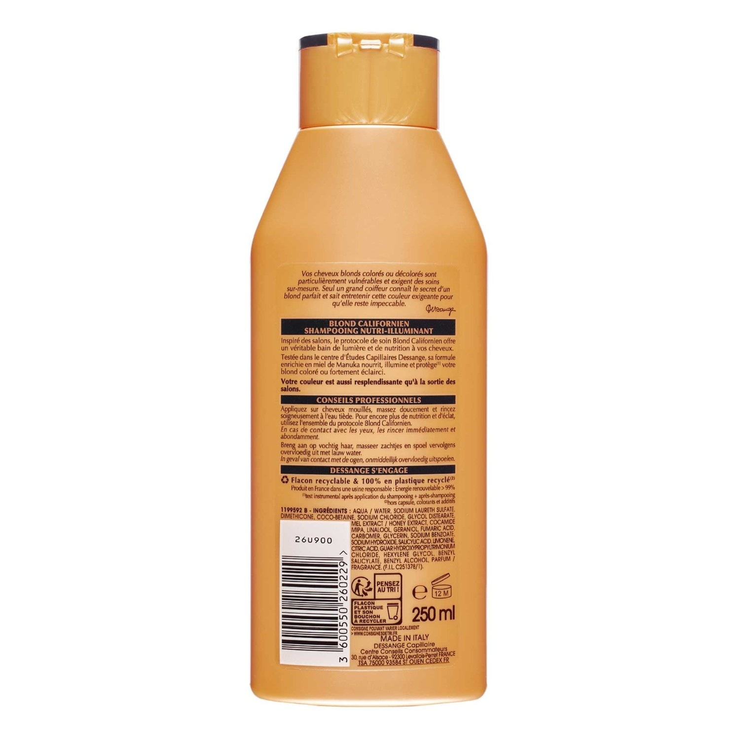 Dessange Nutri-illuminant Miel de Manuka Nourrissant