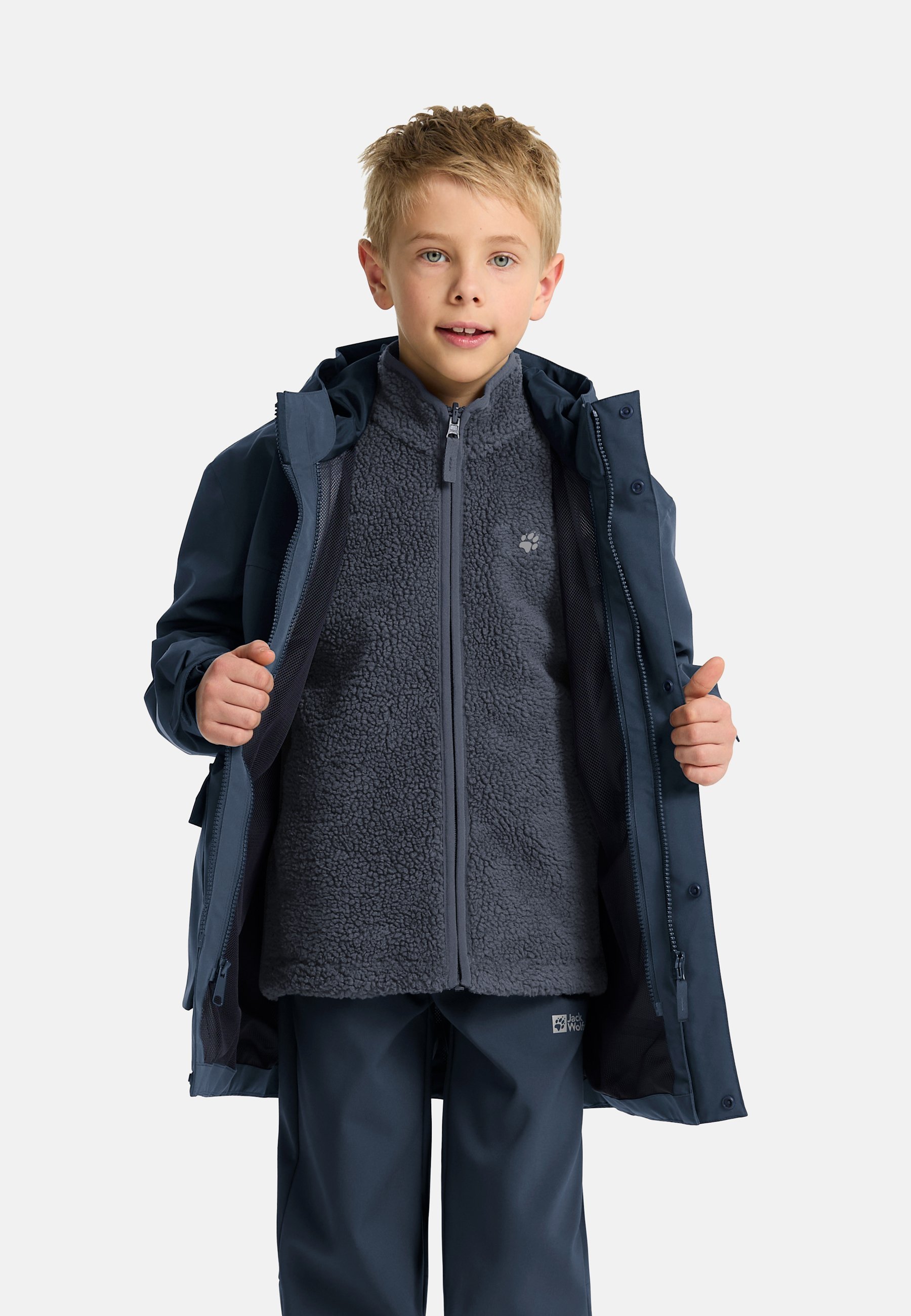 Jack Wolfskin 3IN1 - Parka - middernachtelijke hemel