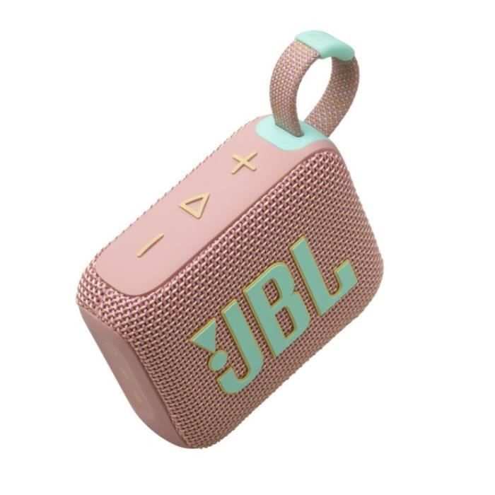 Altavoz Bluetooth ultraportátil - JBL GO 4 - Bluetooth 5.3 - Rosa