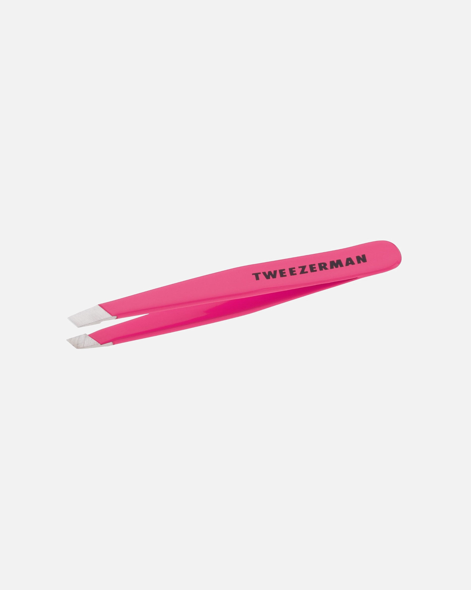 Tweezerman Mini Slant Tweezer Neon Pink