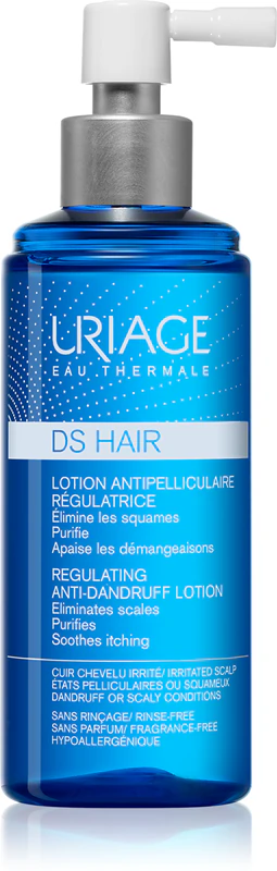 Uriage DS HAIR Regulating Anti-Dandruff Lotion upokojujúci sprej pre suchú a svrbiacu pokožku hlavy