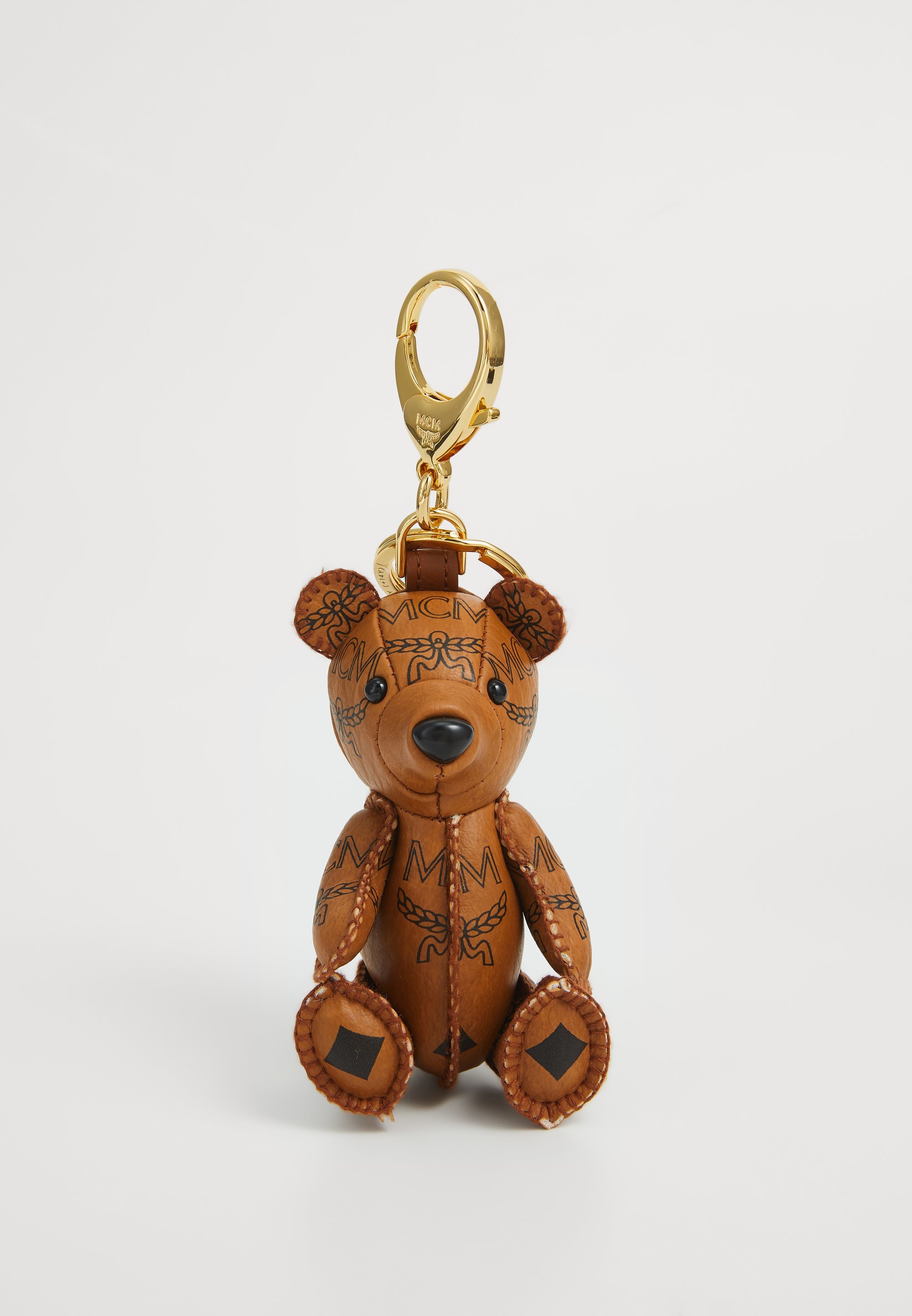 Portachiavi MCM AREN VISETOS 3D - cognac