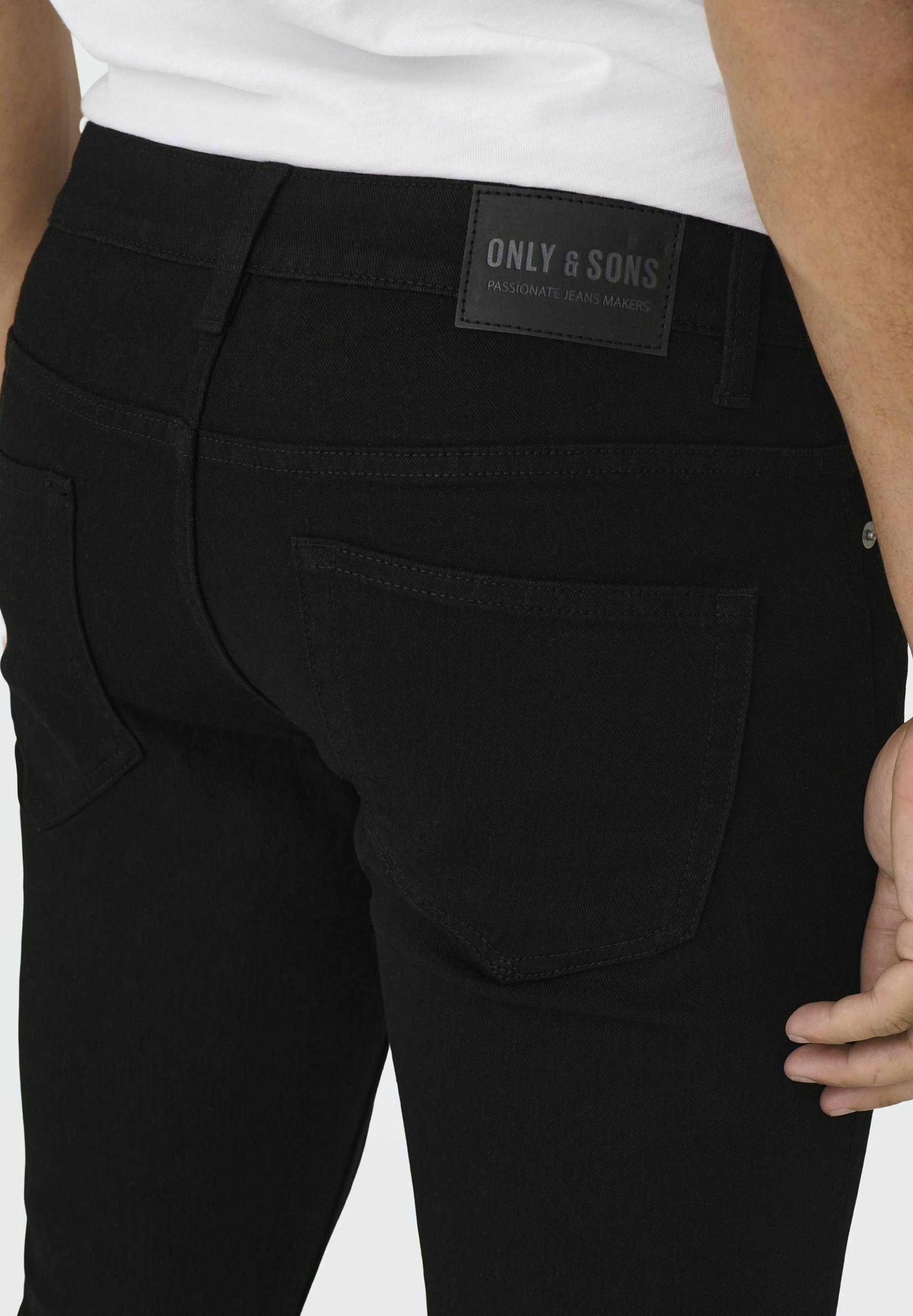 Only & Sons ONSLOOM BOX - Jean slim - denim noir