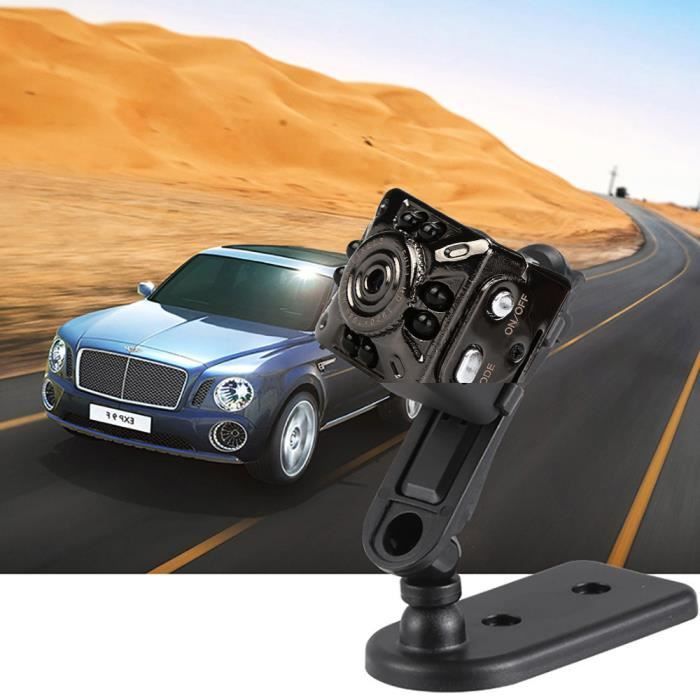Caméscope SQ10 Full HD 1080P Mini voiture DV DVR avec vision nocturne IR - Noir