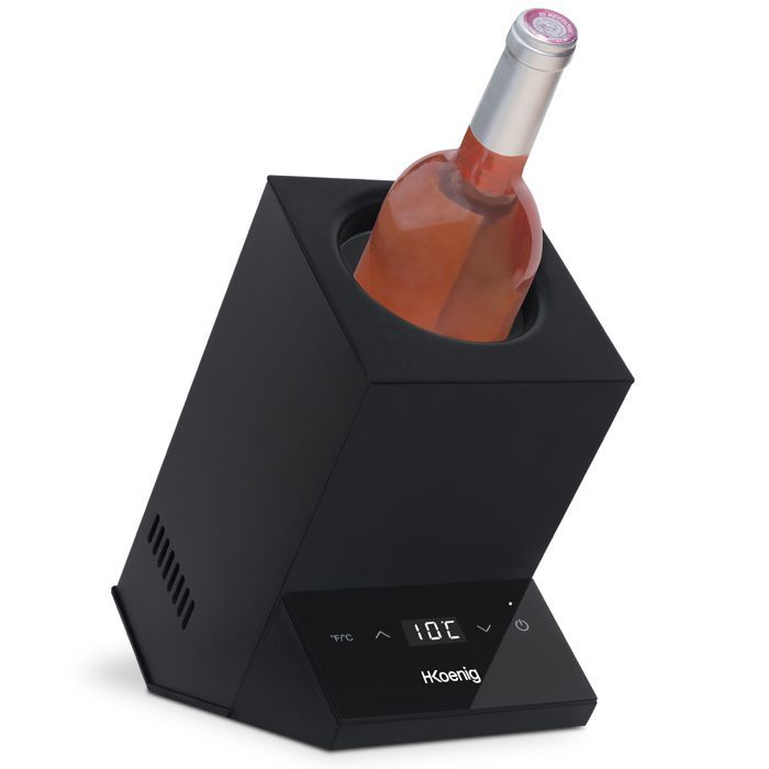Rafraichisseur à vin électrique - H.Koenig - LVX26 - 1 bouteille - 72W - Température 5-18°C
