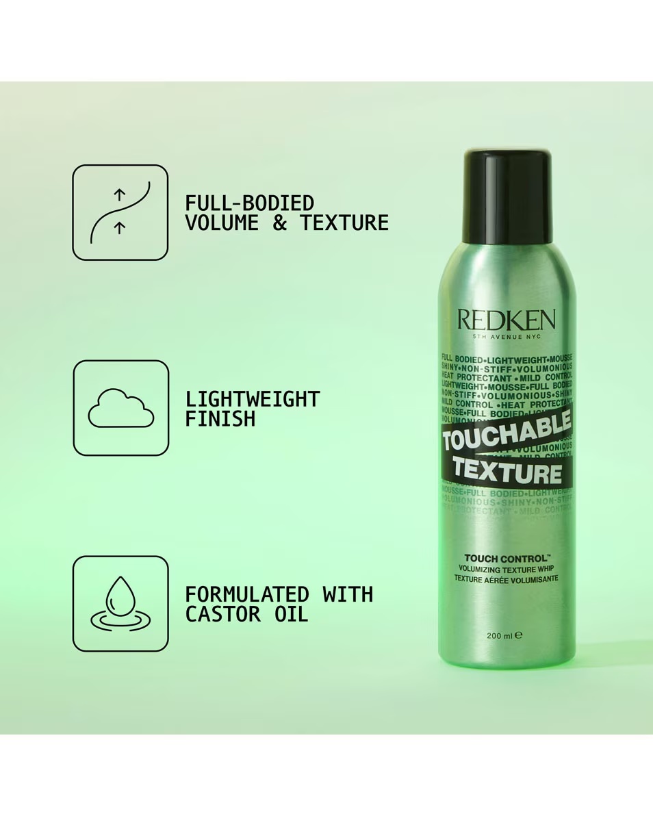 REDKEN Styling Textură tactilă - spumă pentru volum și textură