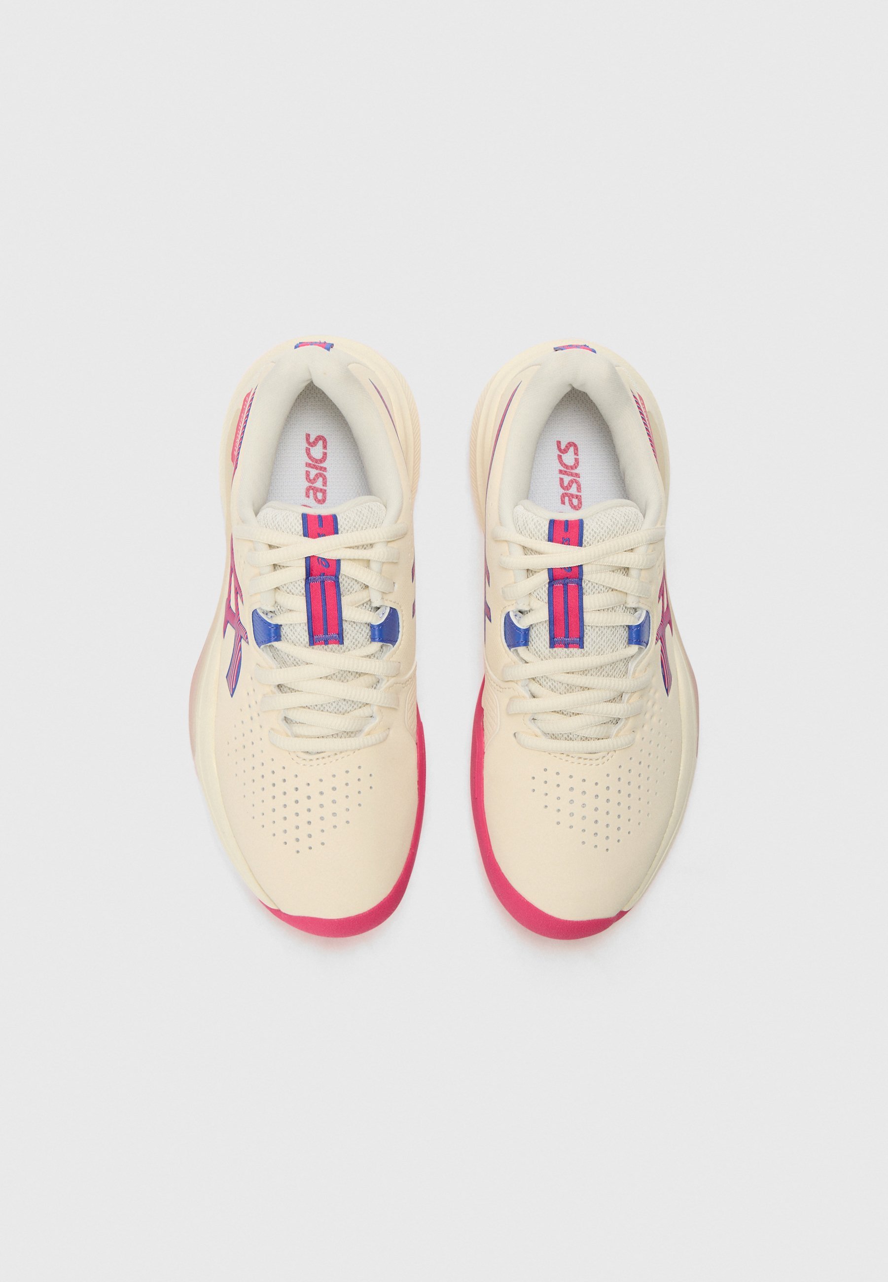 ASICS GEL CHALLENGER 15 INDOOR - Tennissko for flere løpebaner - cream/bright rose