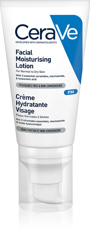 Зволожувальний засіб CeraVe Moisturizers для нормальної та сухої шкіри