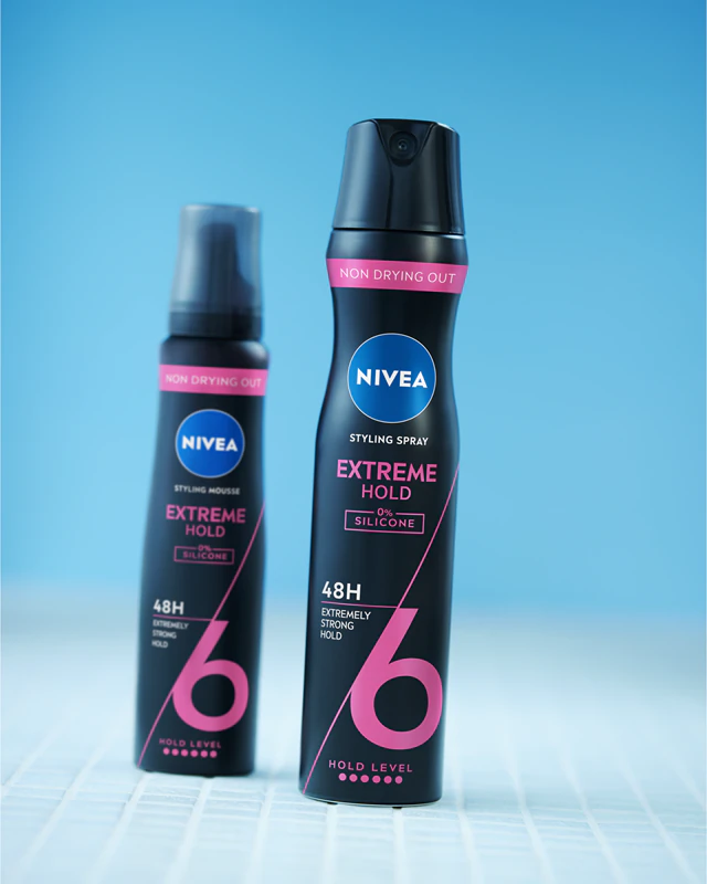 Spray de cabelo NIVEA Extreme Hold de fixação forte