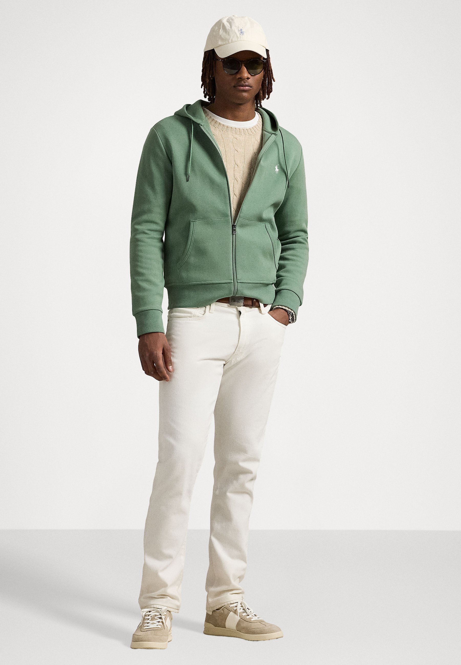 Polo Ralph Lauren FULL ZIP HOODIE - Cipzáras pulóver - fáradtság
