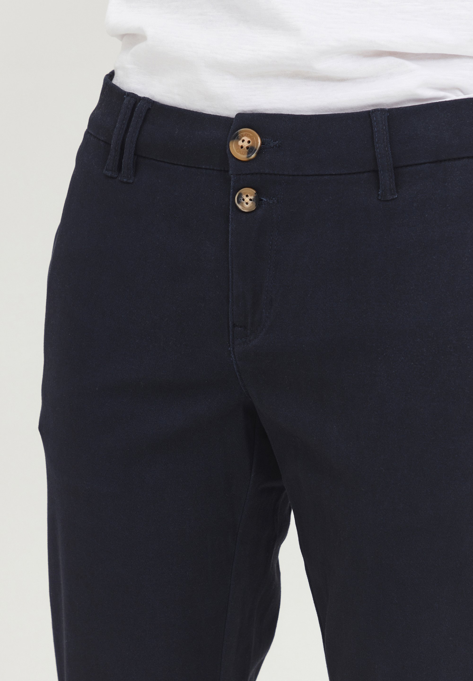 Oxmo OXPILAR CASUAL FIT - Chino's - nette blauwe broek