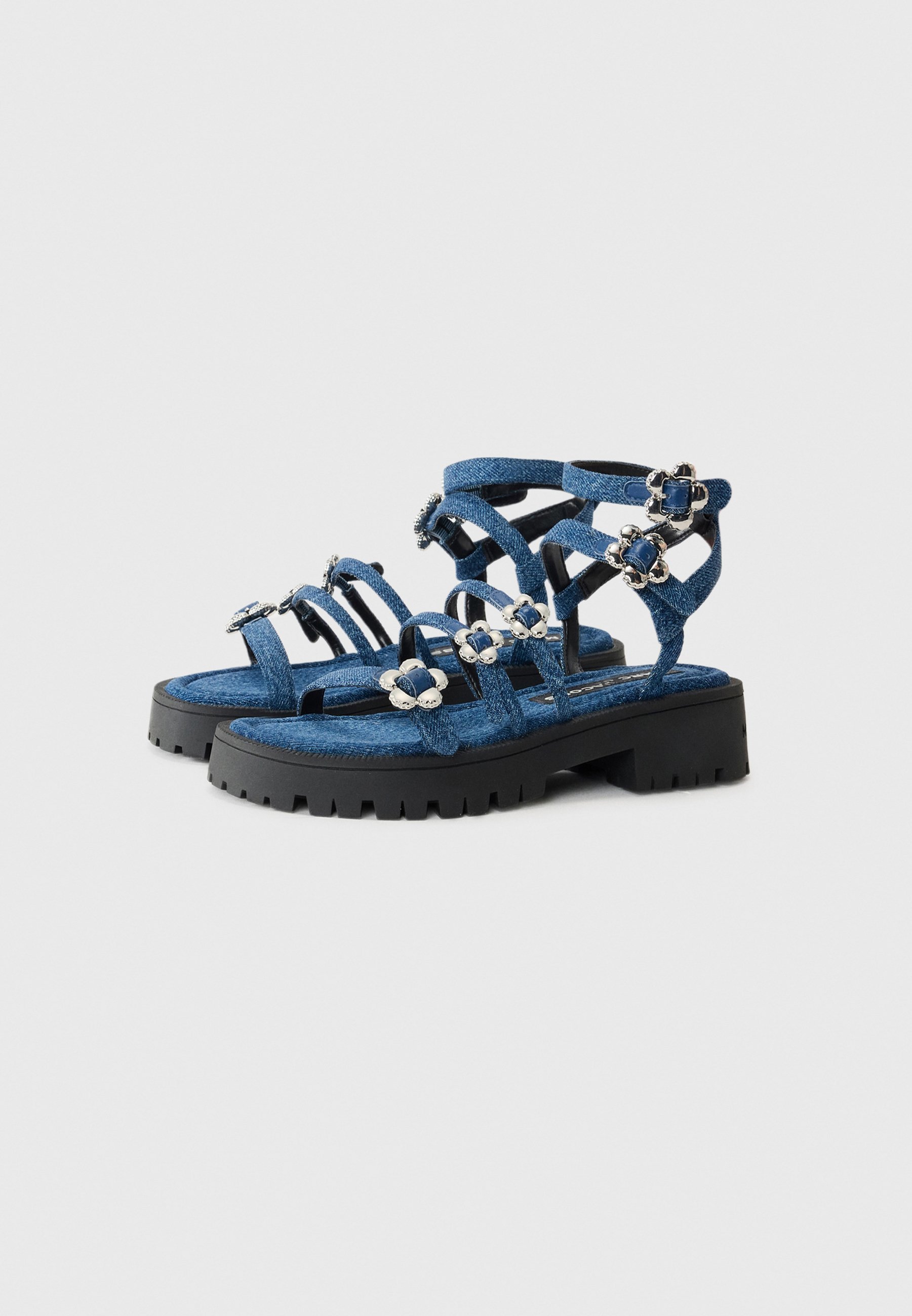 MARC JACOBS THE KIKI GLADIATOR - Platvormsandaalid - vintage indigo
