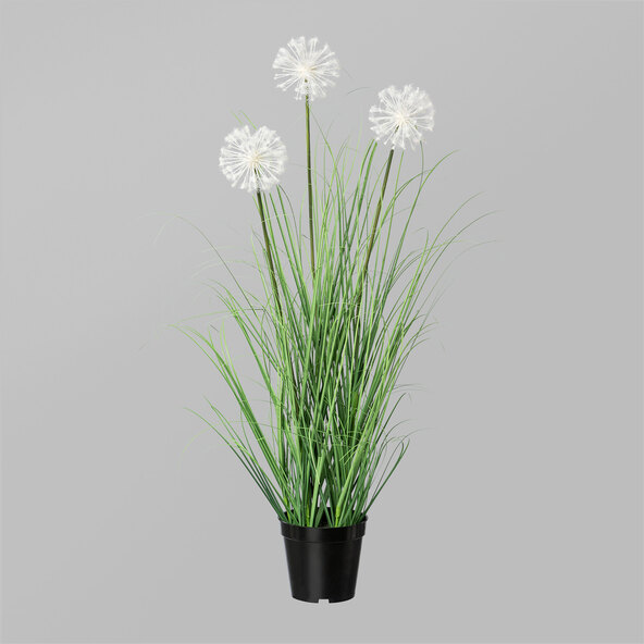 Păpădii artificiale în ghiveci, 78 cm