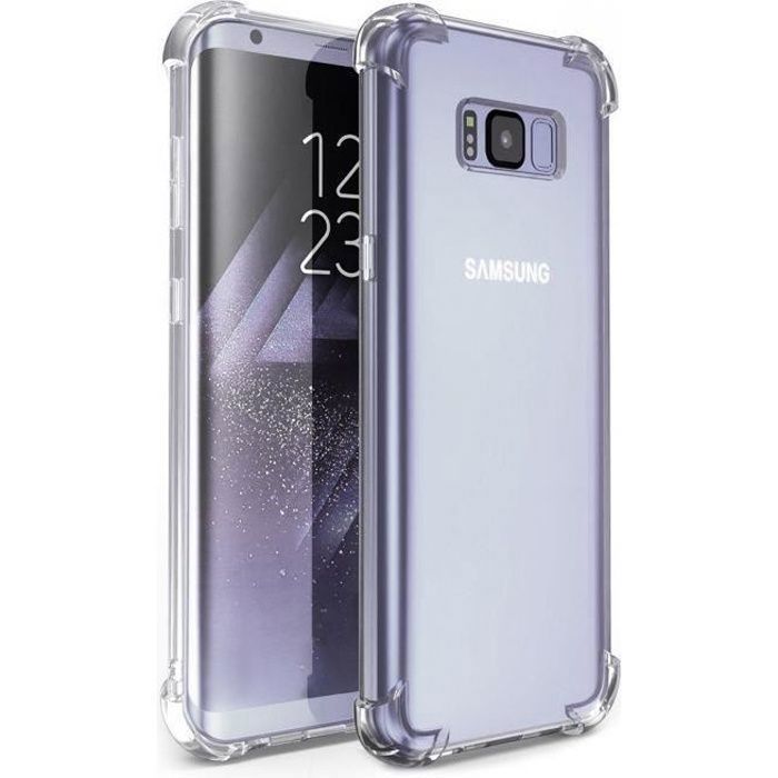 Schutzhülle – YIOU – für Samsung Galaxy S9 Plus – TPU-Silikon – Stoßfest – Transparent