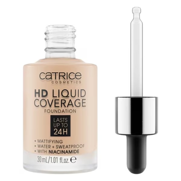 Catrice HD 010 Light Beige tekoči puder za prekrivno podlago<br>30 ml