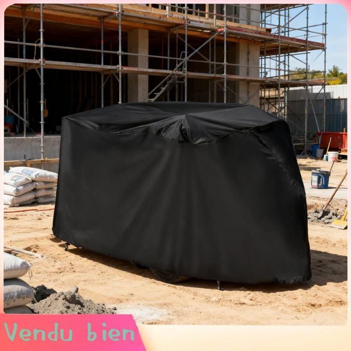 Heavy-duty mud mixer cover, reusable protective cover made of wind-resistant Oxford fabric for the