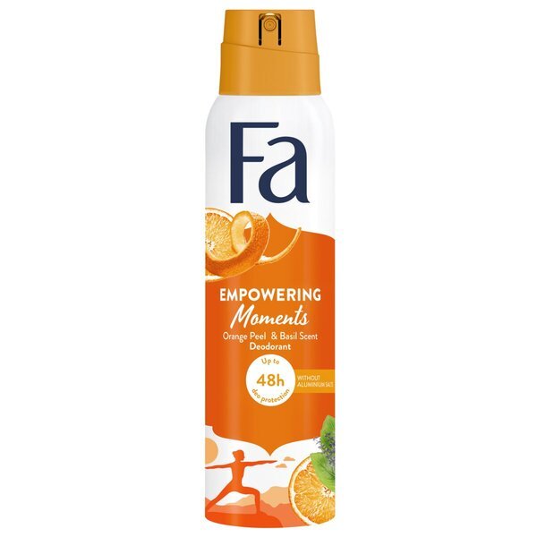 Fa Empowering Moments dezodorans s okusom kore naranče i bosiljka 150 ml