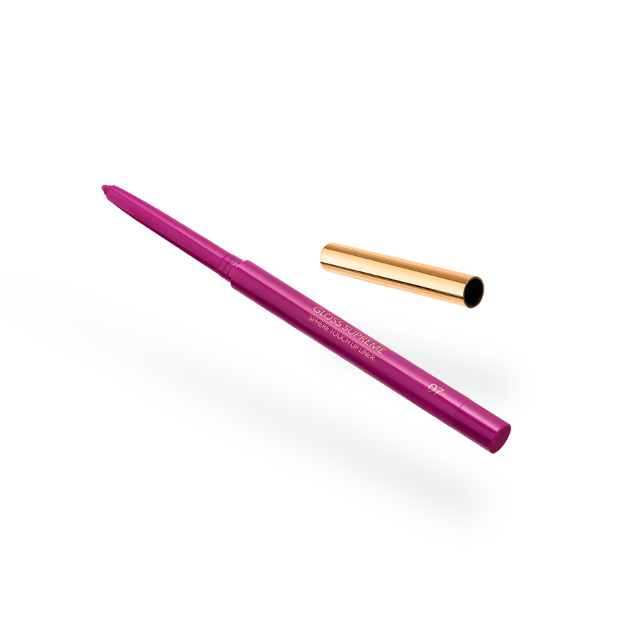Gloss Supreme Sphere Touch -huultenrajauskynä 07 Plum Glazed