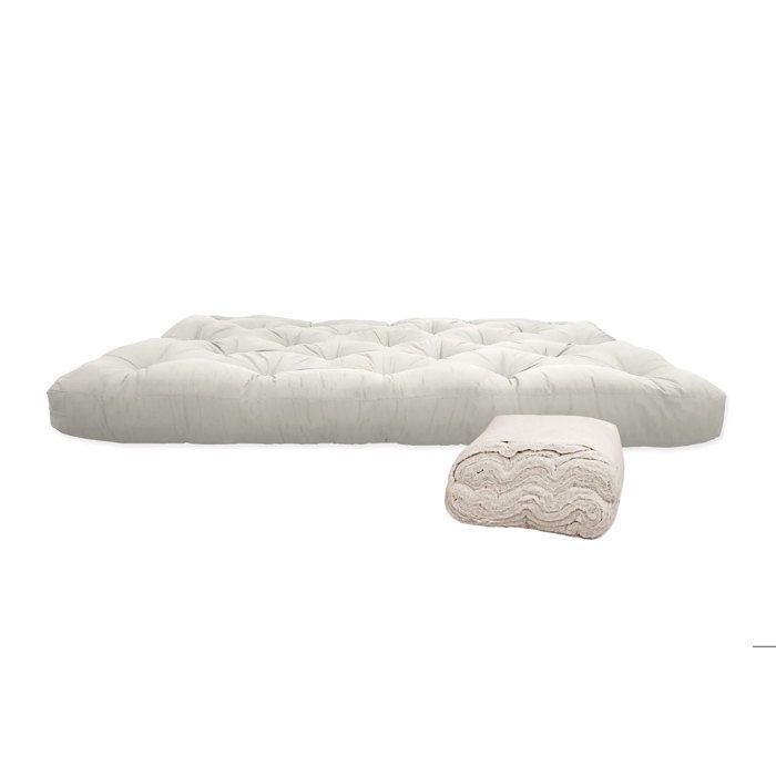 Futon en coton, 200x90x14,5 cm