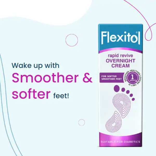 Flexitol Rapid Revive noční krém 50g