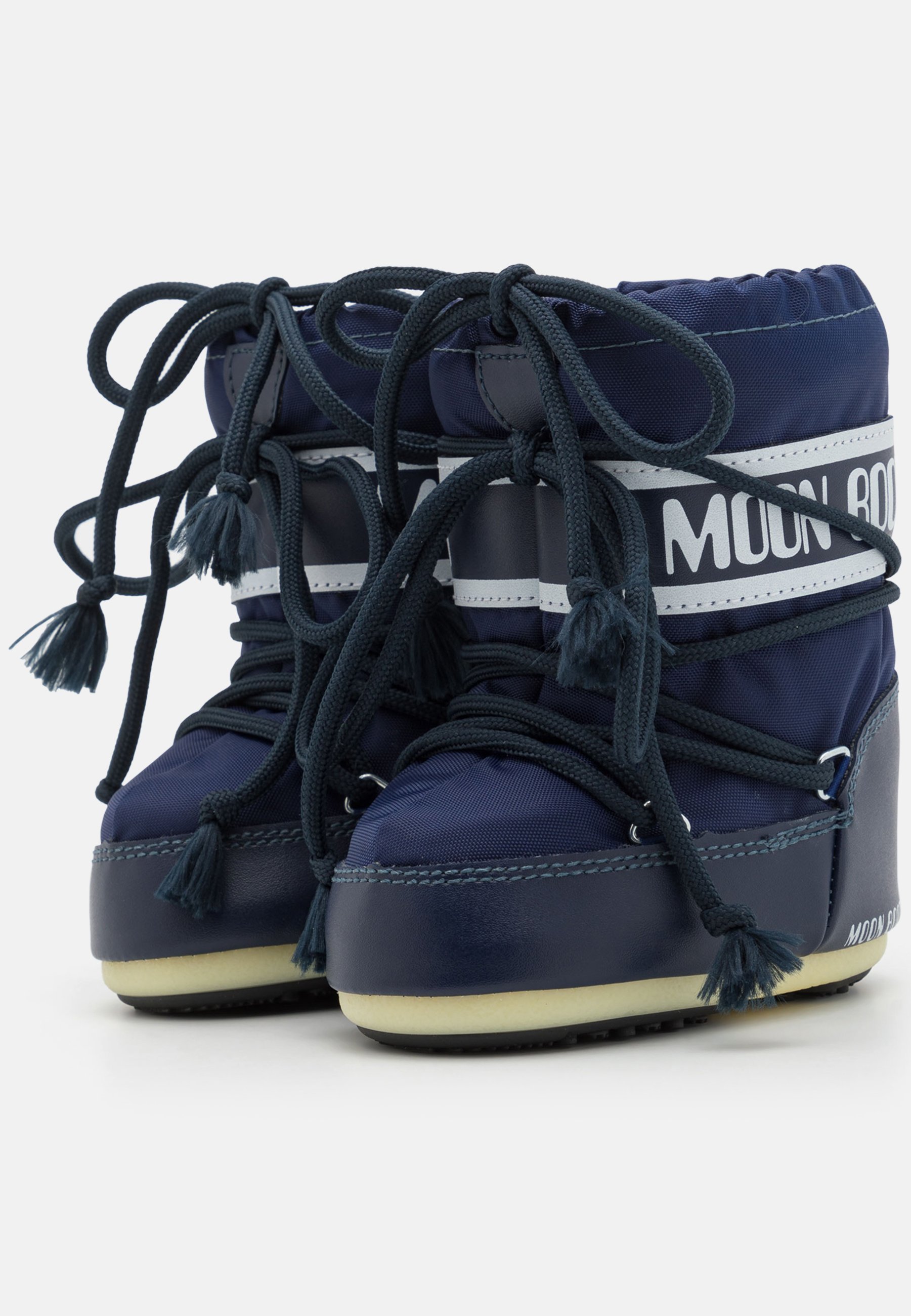 Moon Boot ICON MINI - Šněrovací kotníkové boty - blue