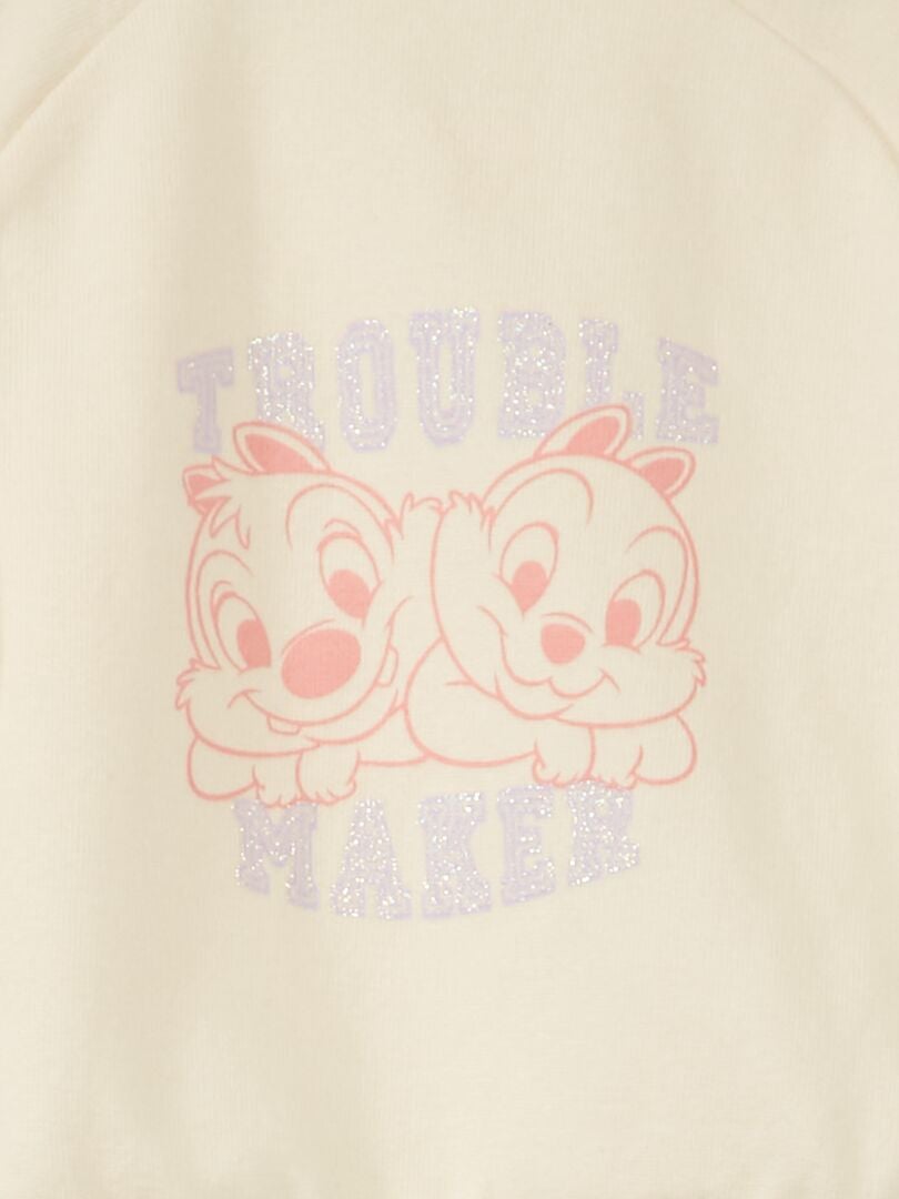 Chip en Dale Jersey Sweatshirt - WIT