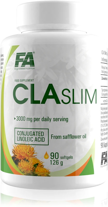 Fitness Authority CLA Slim капсуле за додатак исхрани за одржавање здравог нивоа холестерола