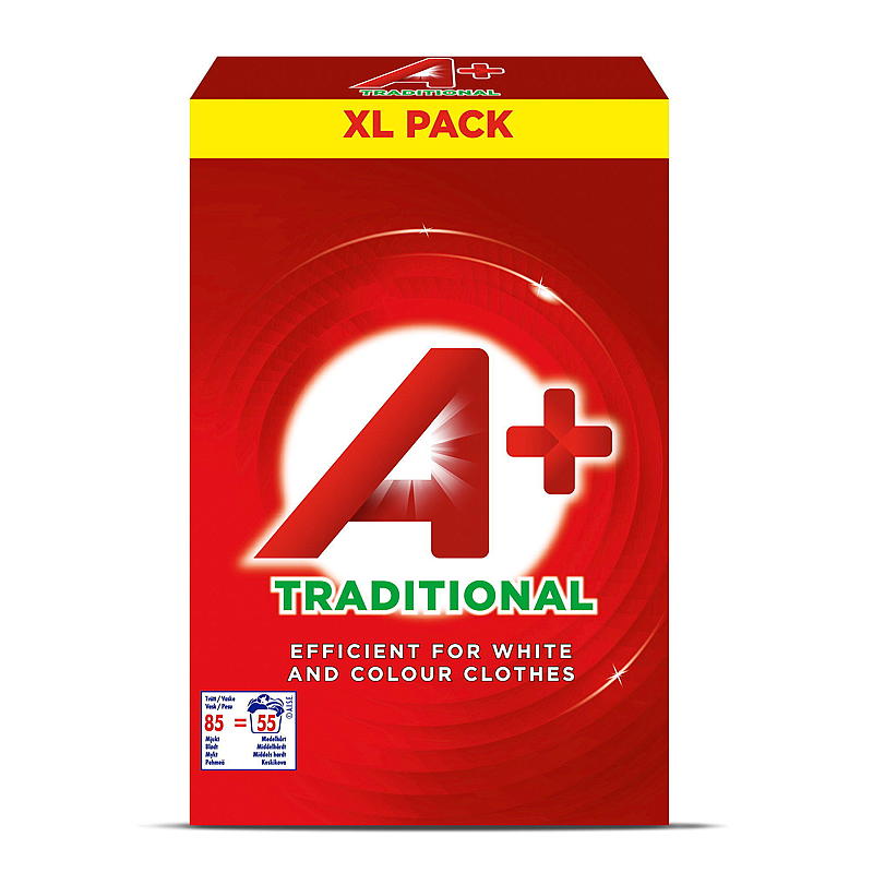 A Vaskepulver 3,6 kg A Traditionelt
