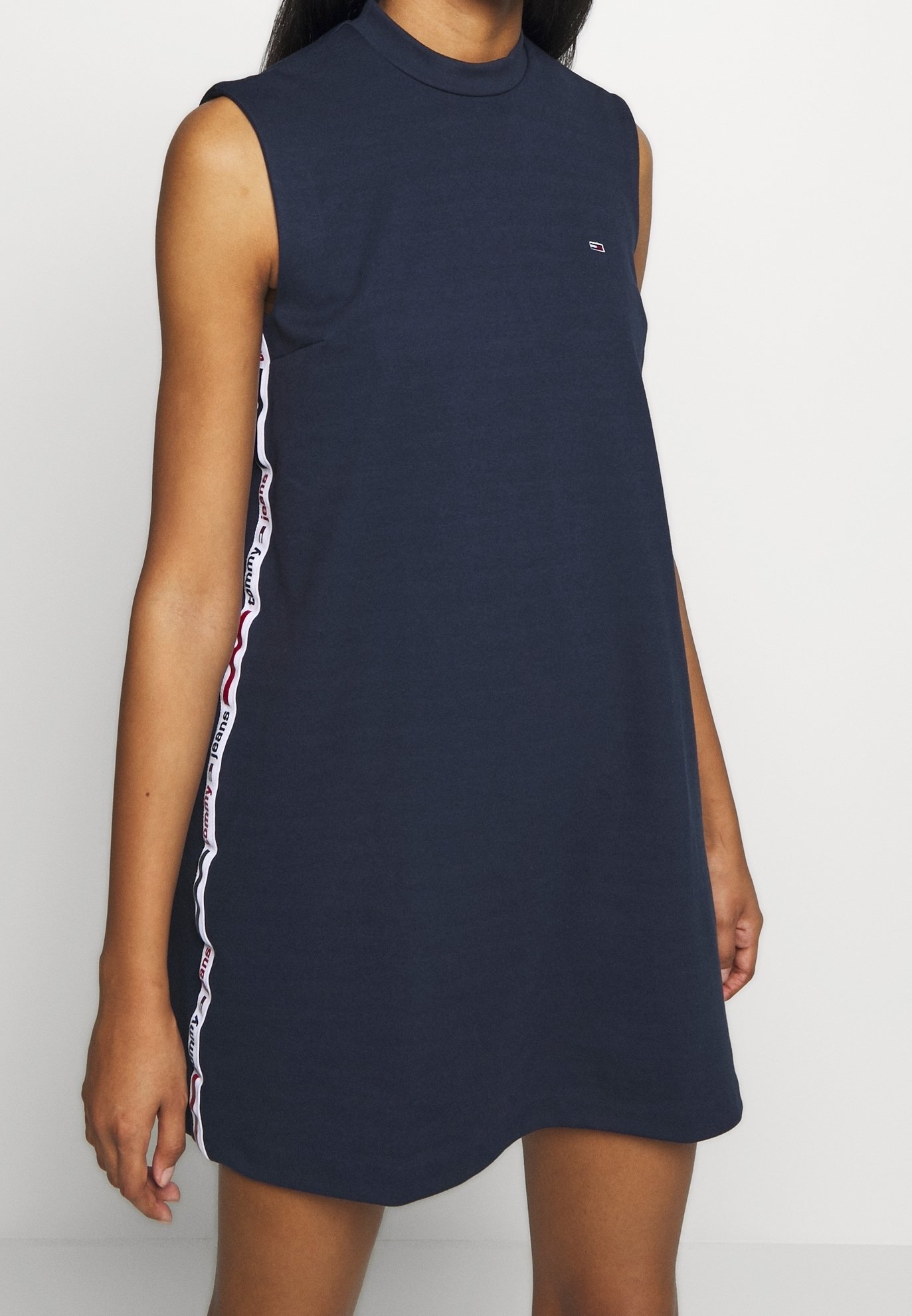 Abito in jersey Tommy Jeans - blu scuro