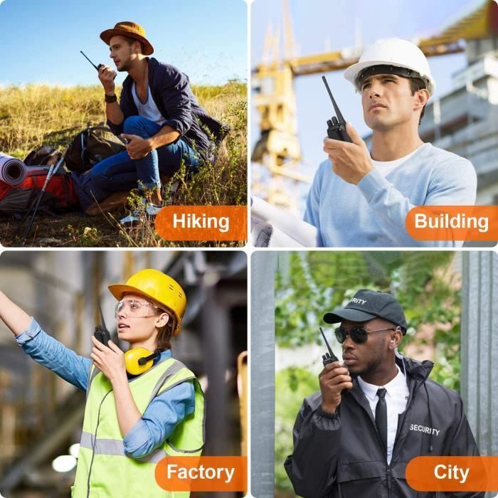 Walkie-Talkie - BAOFENG - BF-888s - 16 canales - Recargable - Alcance 3-5 km