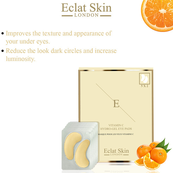 Eclat Skin London Vitamin C Hydro Gel øyeputer x 5