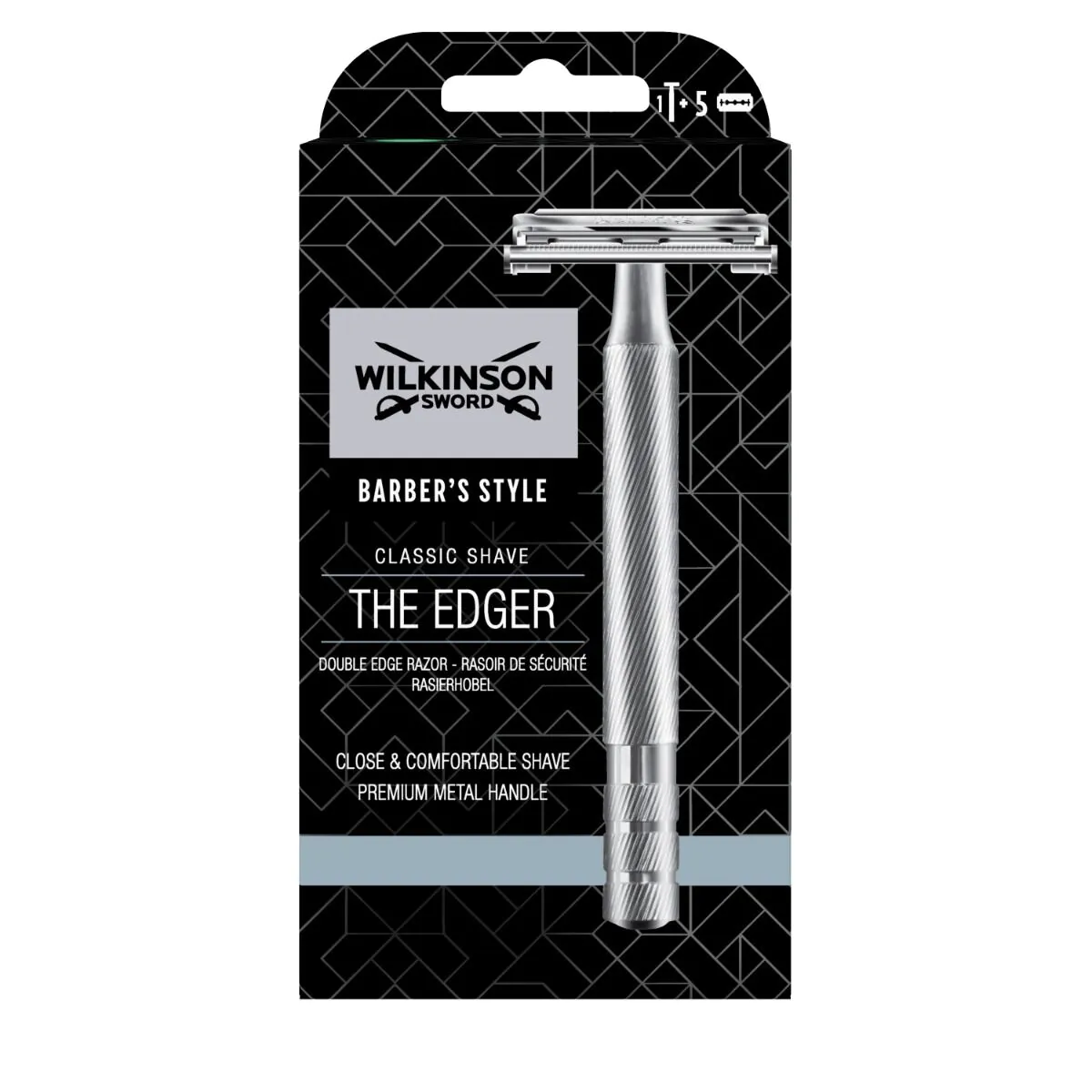 Wilkinson Classic Premium Maszynka do Golenia + 5 Wkładów