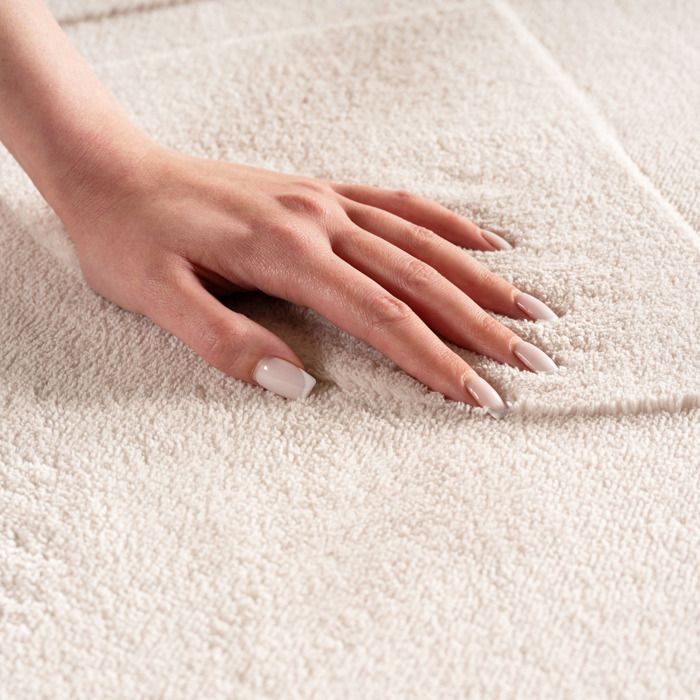 Carpetsale24 Tapis à motif boho 120x170 cm crème, scandinave, lavable, doux, effet 3D, idéal pour salon ou chambre