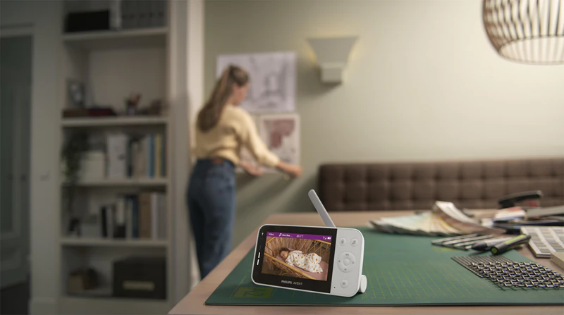 Philips Avent Connected SCD953/26 Smart-Babyphone mit Kamera