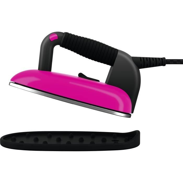 LAURASTAR LIFT Plus - Ferro da stiro con generatore di vapore 3 in 1 Pinky Pop - 2200W - Piastra attiva 3D - Pressione 3,5 bar - Serbatoio acqua 1,1L