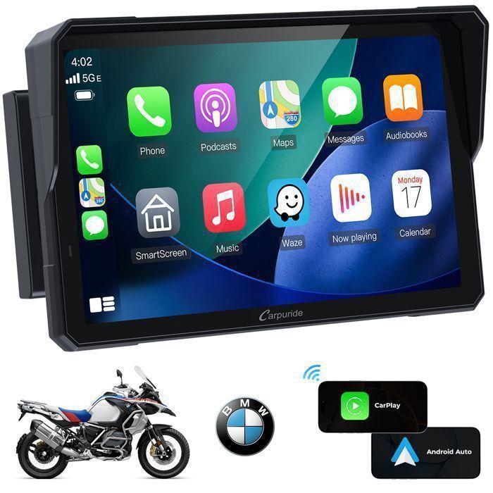Autorradio CARPURIDE W702B con pantalla de 7