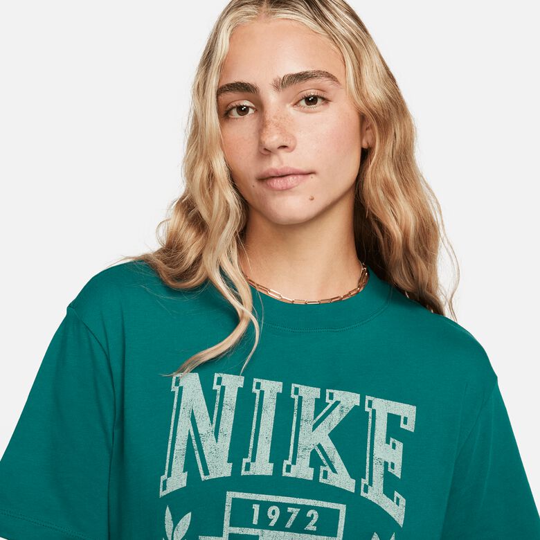 Camiseta deportiva estilo universitario estilo boyfriend