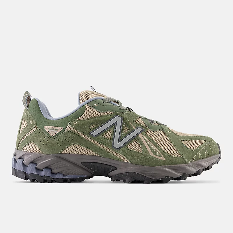 New Balance 610v1 unisex – verde măsliniu intens cu lemn plutitor și gri arctic