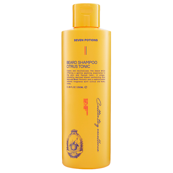 Shampoo para Barba Seven Potions Citrus Tonic 250ml | Masculino | Superdrug
