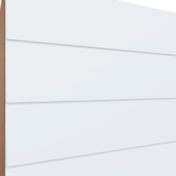Faro kitchen unit, 240 cm, white/wotan