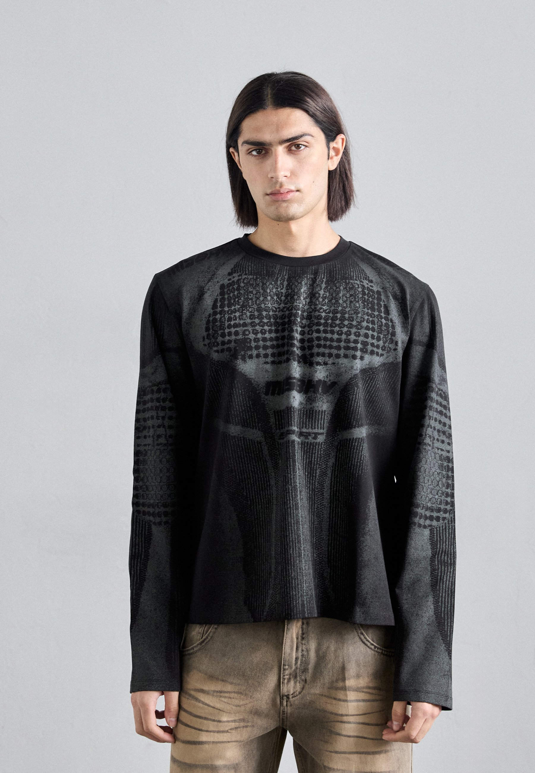 MISBHV 'ACTIVE' LONGSLEEVE - Top met lange mouwen - zwart
