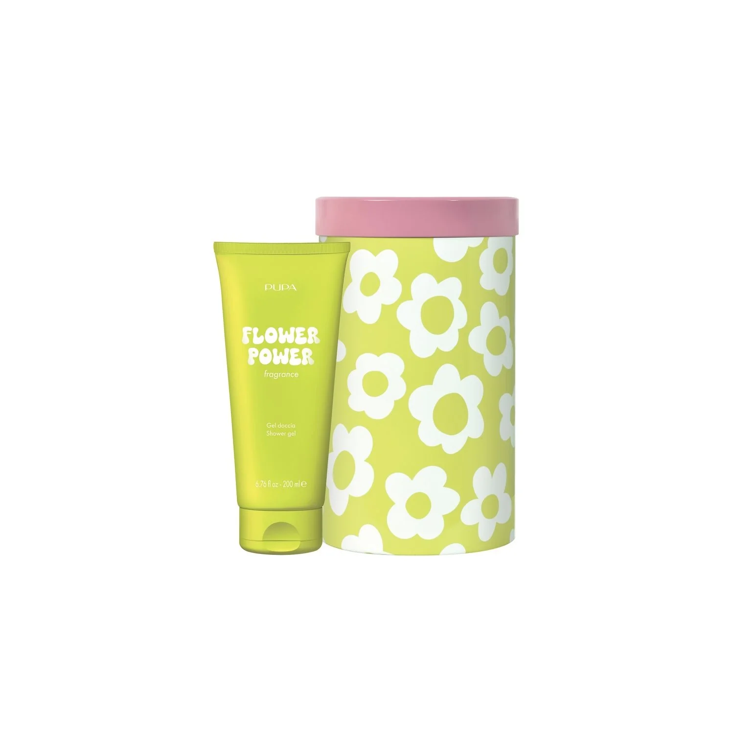 Trattamenti Corpo HAPPYBOX - GEL DOCCIA FLOWER POWER - Cofanetto Corpo, Bagno e Doccia