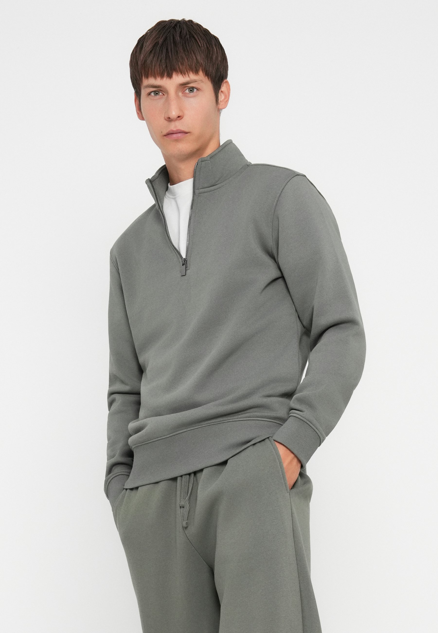 Pantalon large Only & Sons ONSCERES - Bas de survêtement - gris ricin