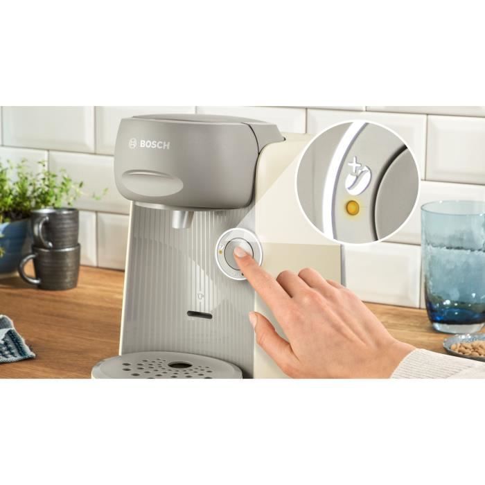 Machine à café multi-boissons - BOSCH - TASSIMO - T16 Finesse vanille - 1400 W