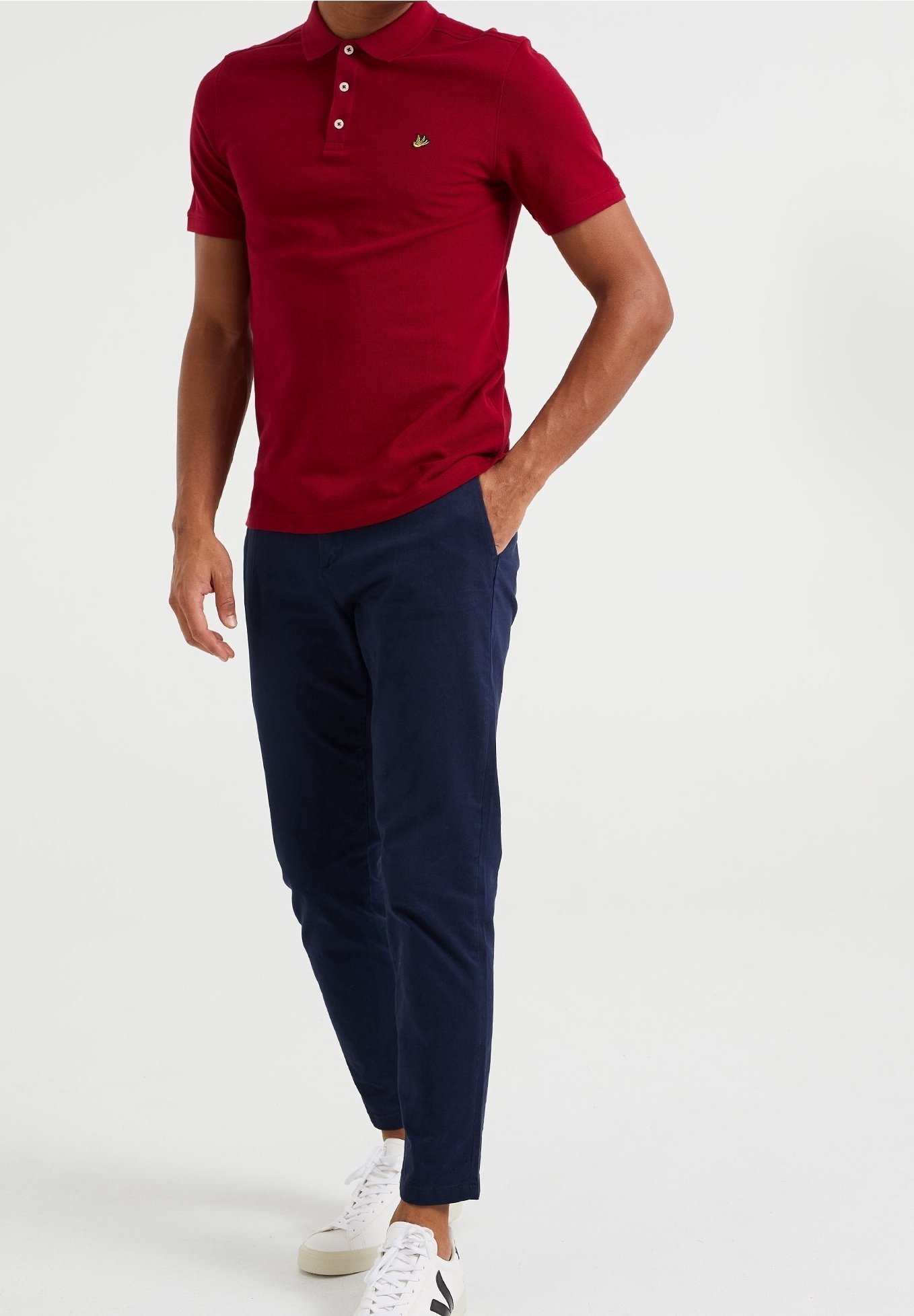 WE Fashion Polo shirt - bordeaux