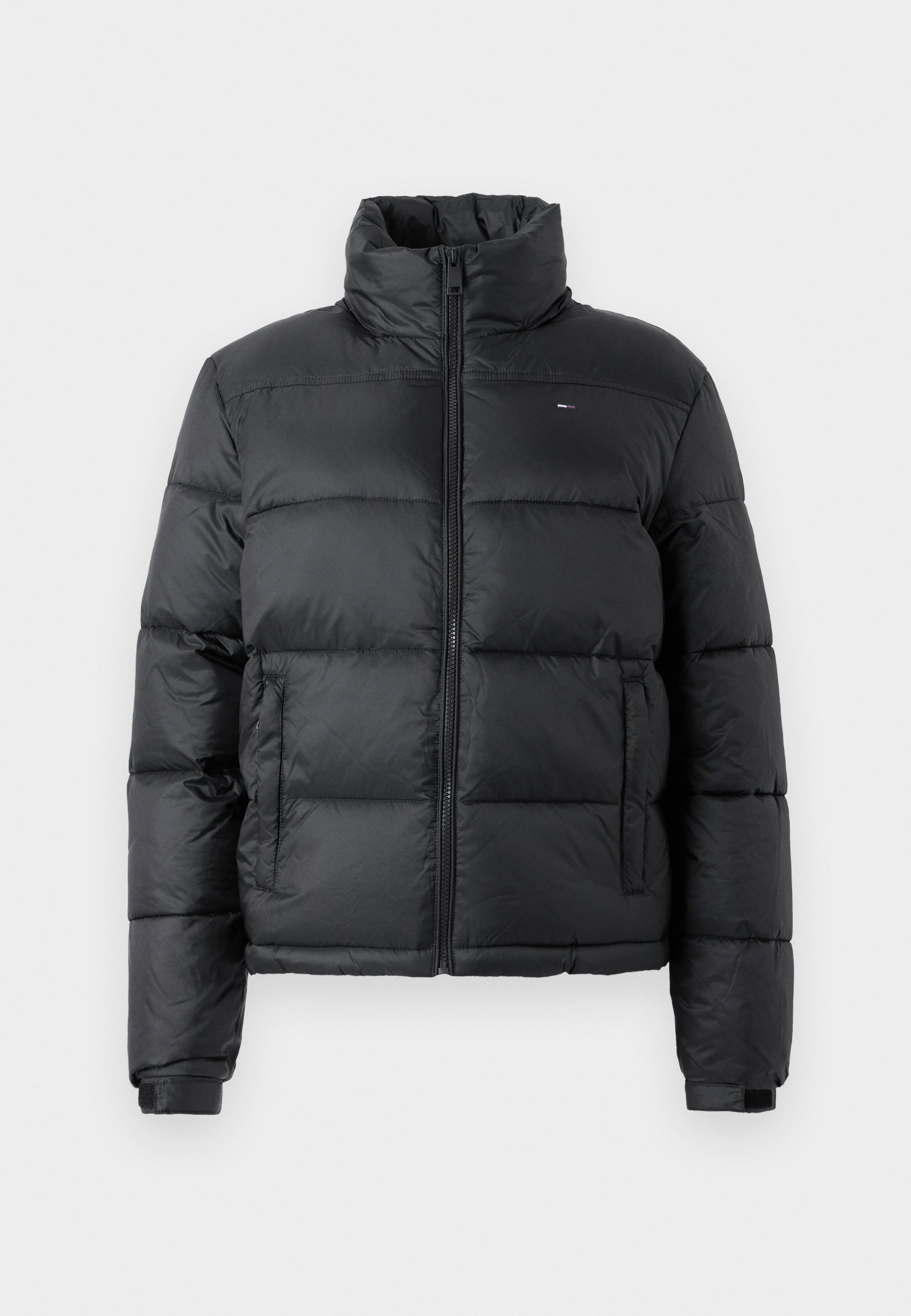 Tommy Jeans HOOD PUFFER - Winterjas - zwart